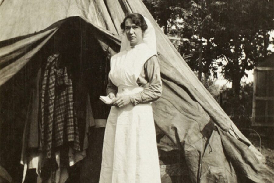 One formidable woman’s war set to song