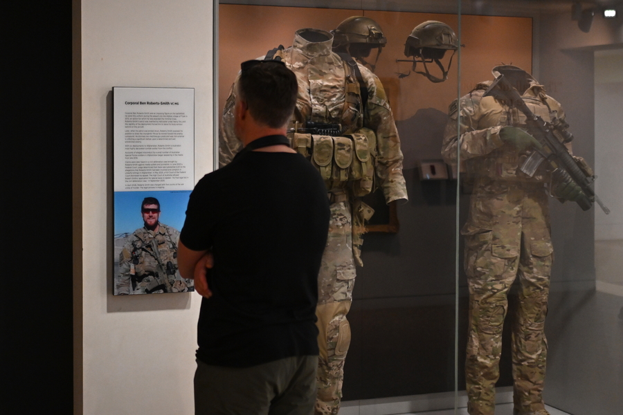 Afghan war crimes report on frontline of new display