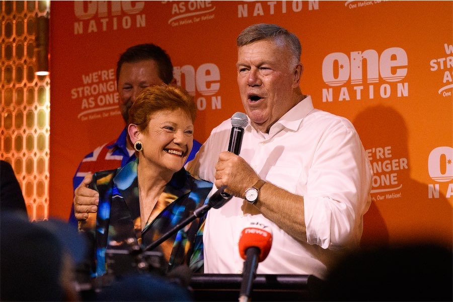 One Nation claims historic win in litmus test poll