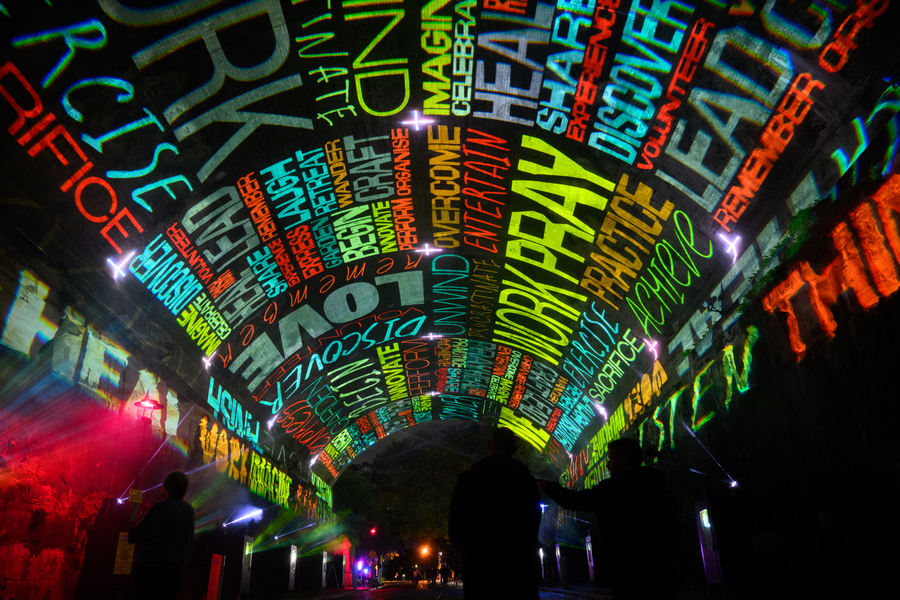 Bold promises as Vivid festival lights up the sky