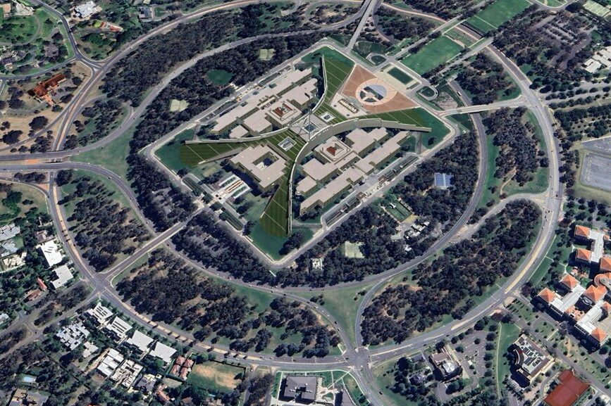 Pushing rails into Parliament House bushland?