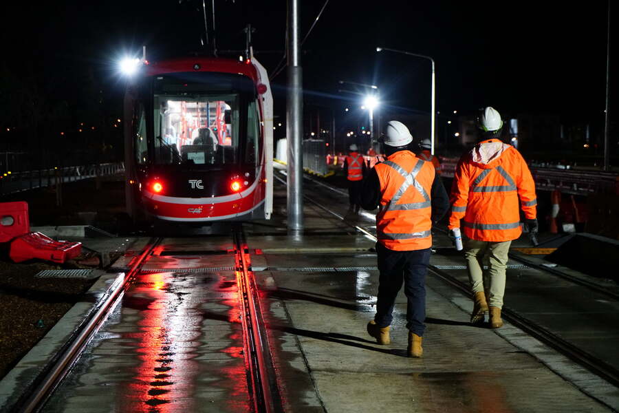 Light rail replaced by buses this weekend
