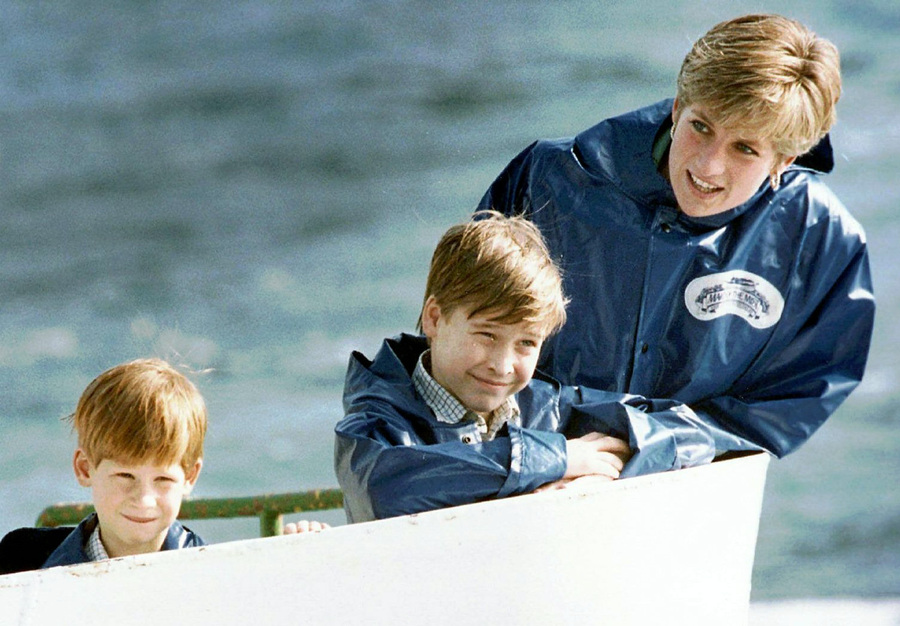 Unseen Diana letter reveals wish for William and Harry