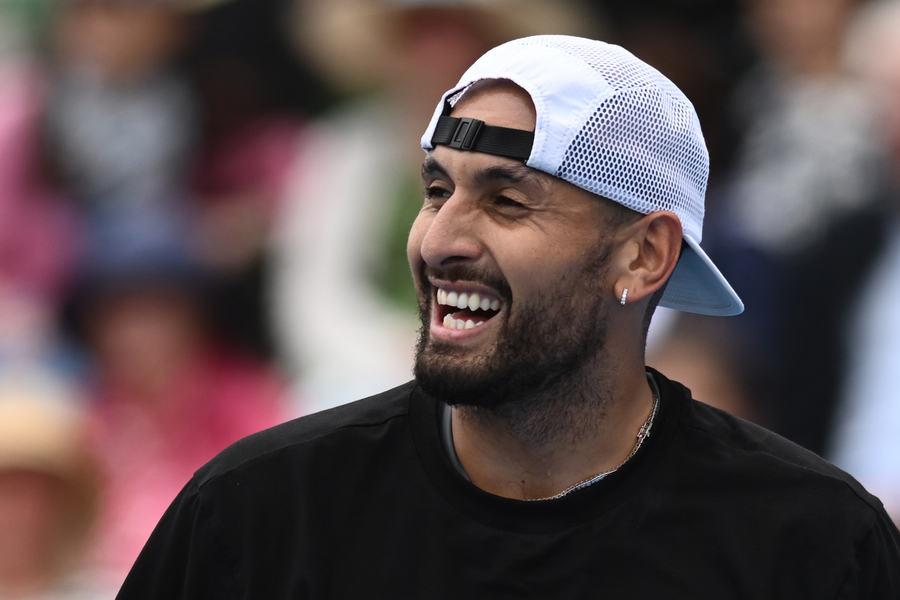 ‘Thrilled to be back’: Kyrgios wins on latest return