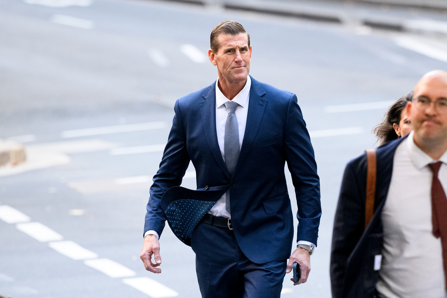 Illness sidelines Ben Roberts-Smith from war memorial