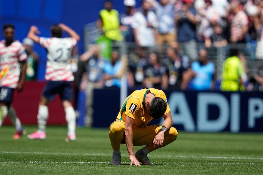 ‘Frozen on the big stage’: greats weigh in on US loss