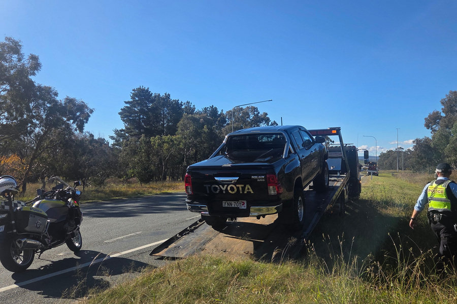 Teen’s ute burnouts damages Wanniassa sportsgrounds