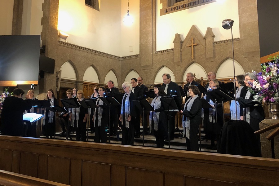 Formidable concert of sacred music