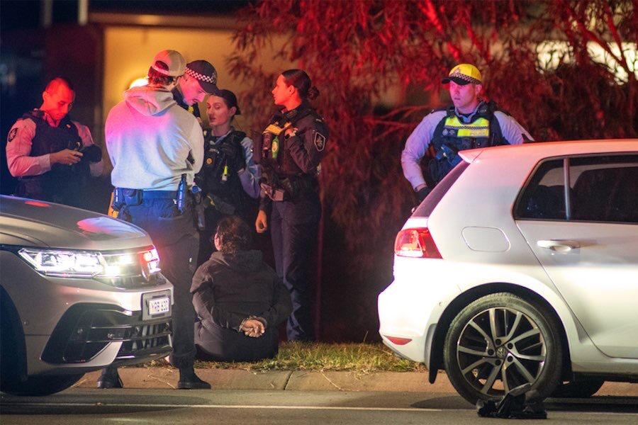Seven teens charged after stolen car pursuit