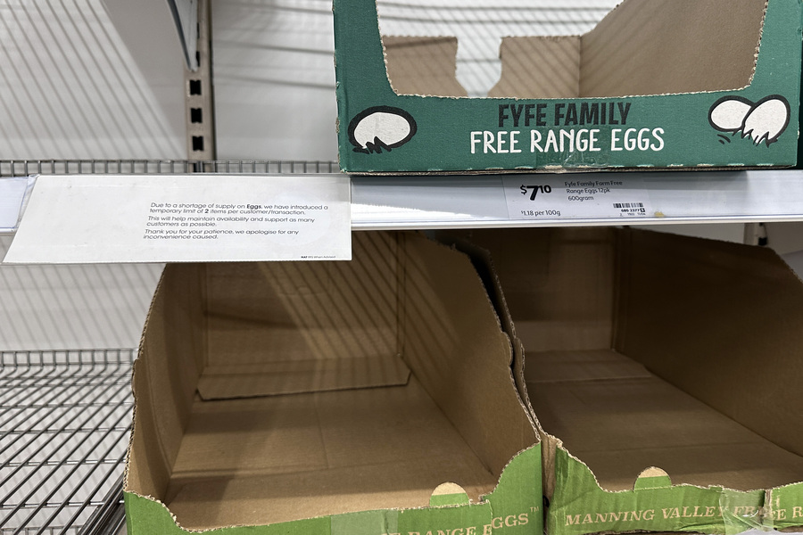 Panic buying warning as bird flu found in NSW