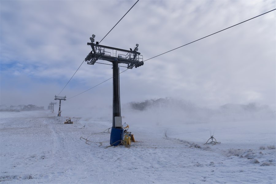 Hit the slopes: snowstorm saves the ski season