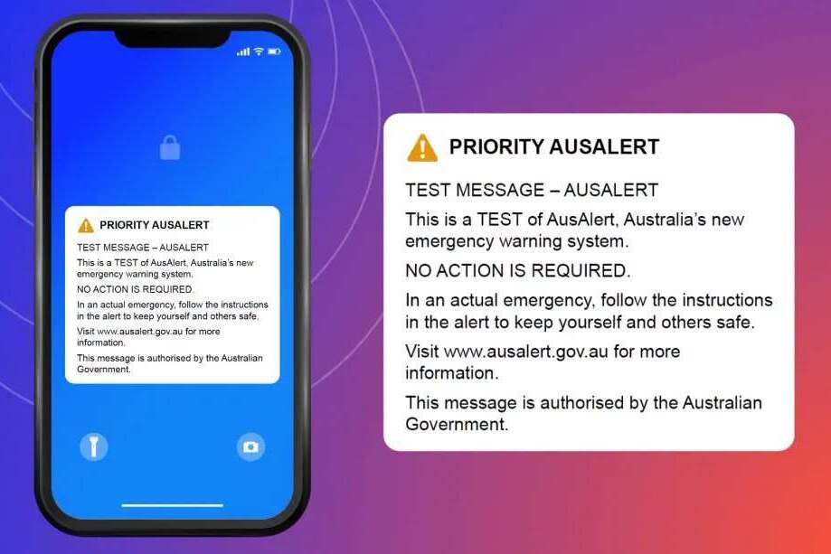 Phones to sound in national alert test