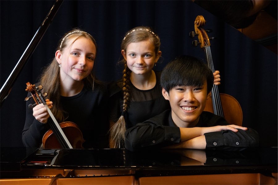 Young musical trio makes the national finals