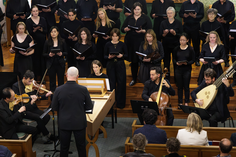 Time-travelling music of passion and warfare