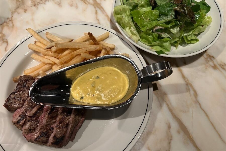 Living the life with a steak frites special