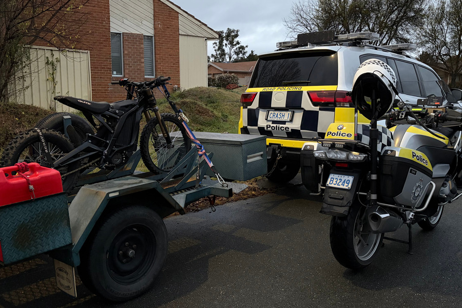 E-motorbike seized over South.Point burnout