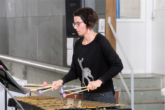 Edwardes mesmerises with marimba magic