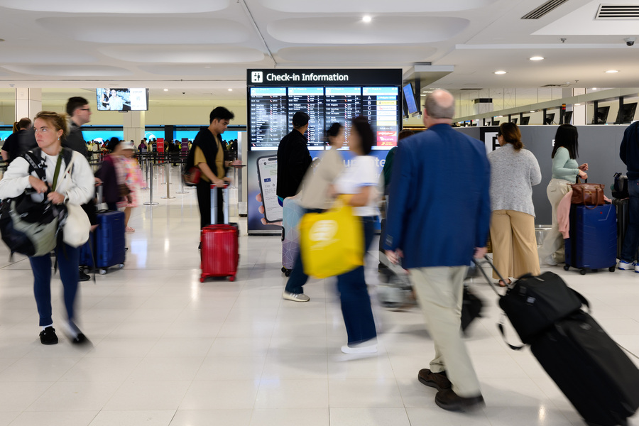 Passengers delayed as dozens of flights disrupted