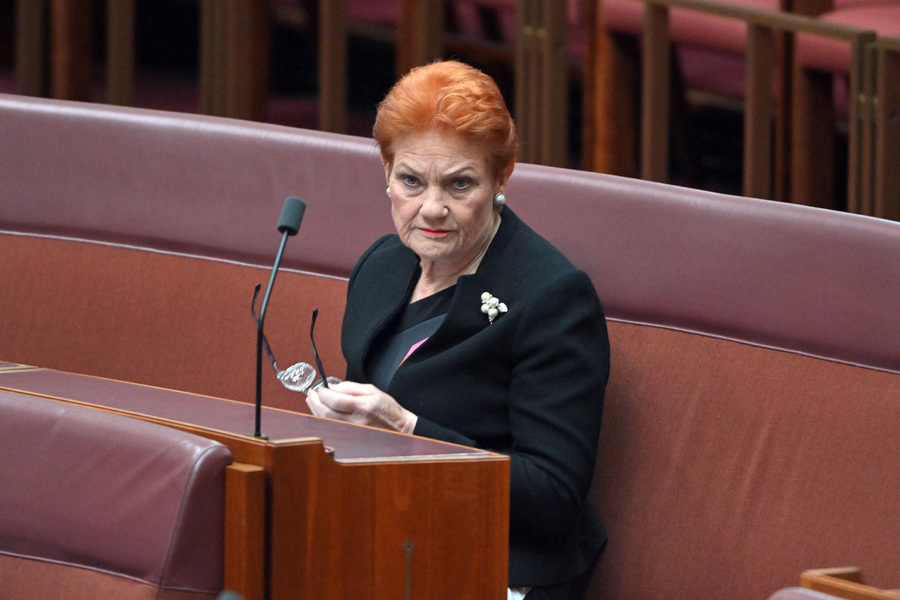‘I still don’t like it’: Hanson on gay pride parade