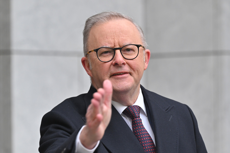 Albanese says his ‘melons’ hand gestures misinterpreted