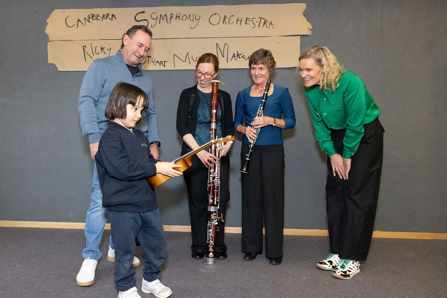 Orchestra takes music into specialist schools