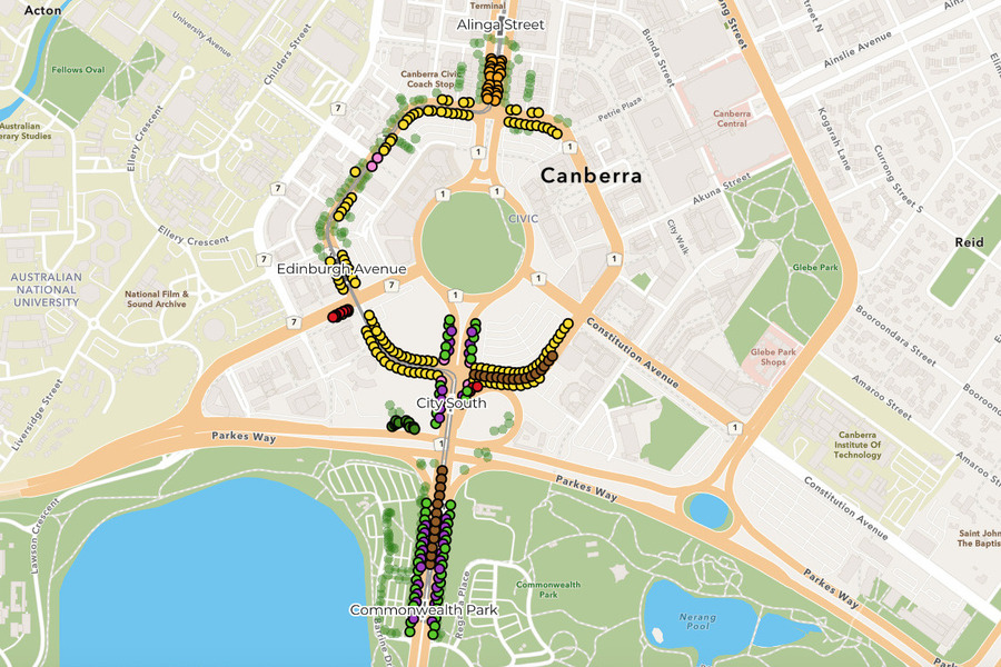 Tree planting mapped for light rail stage 2A