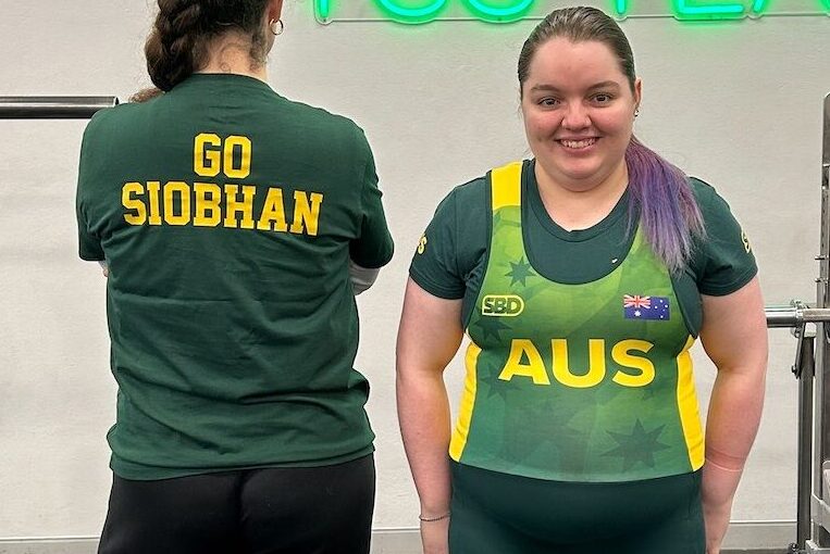 Powerlifter Siobhan takes on weights of the world