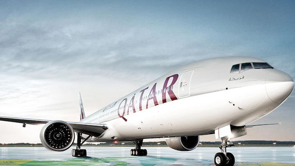 Two men detained after fight on flight to Doha