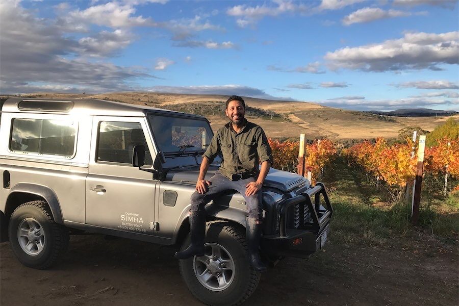 The taste of a Tasmanian wine lion