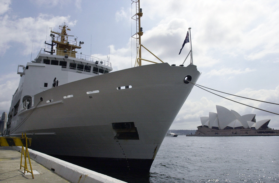 Navy member stood down over recording device