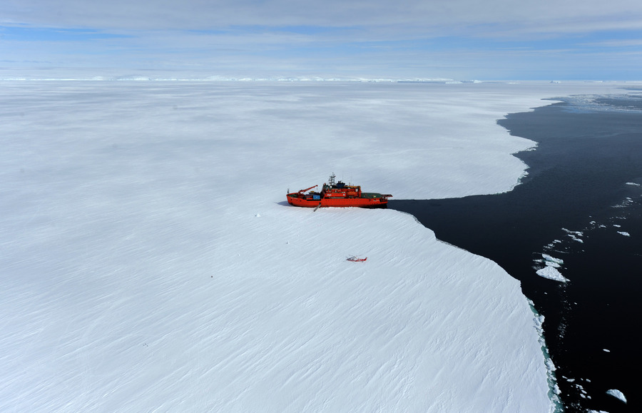 ‘Never seen’: sea ice loss triggers big ocean change