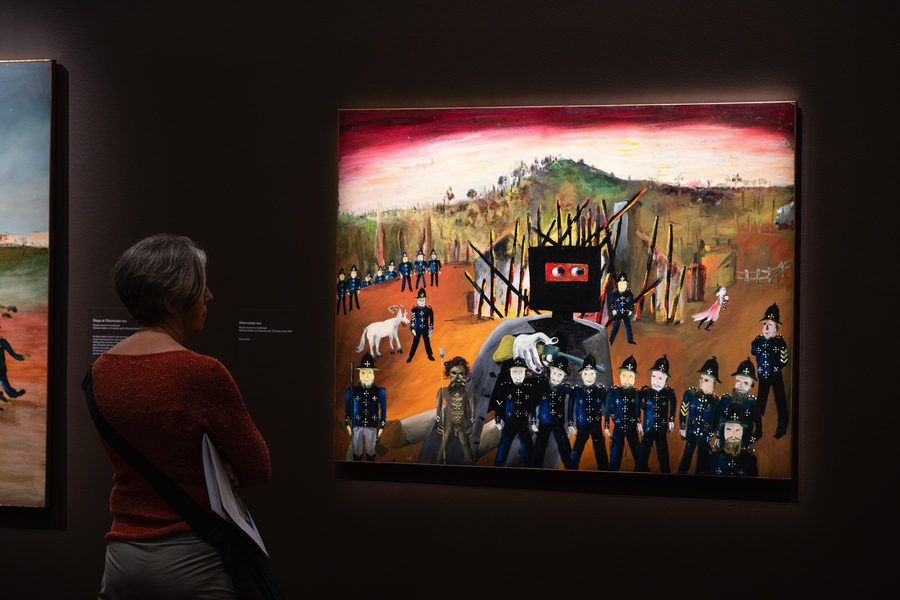 'Sense of unease': art show explores nation's dark past