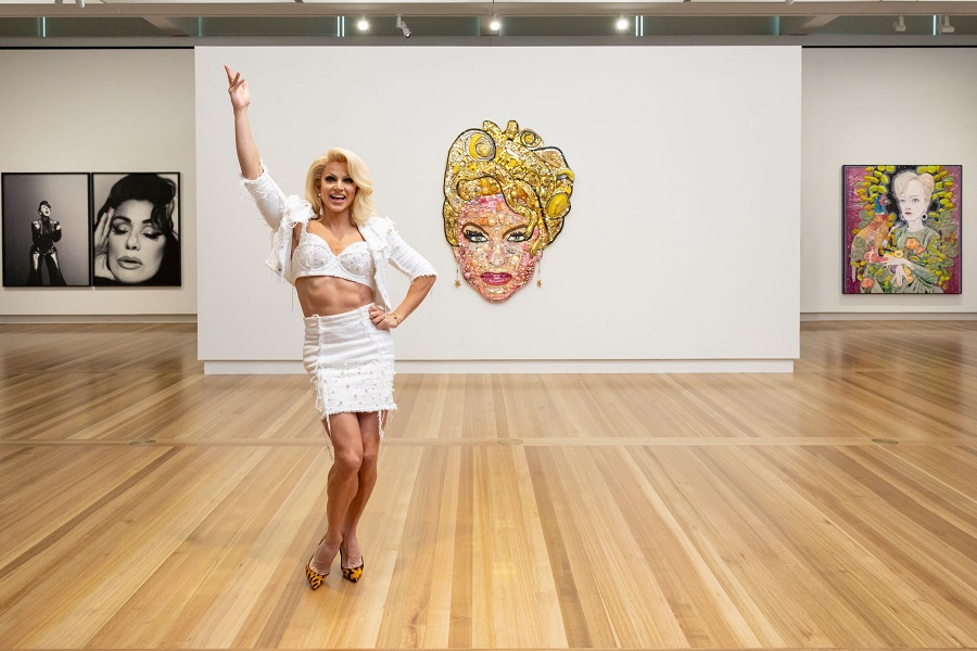  Courtney Act gets larger-than-life, glitzy portrait at NPG