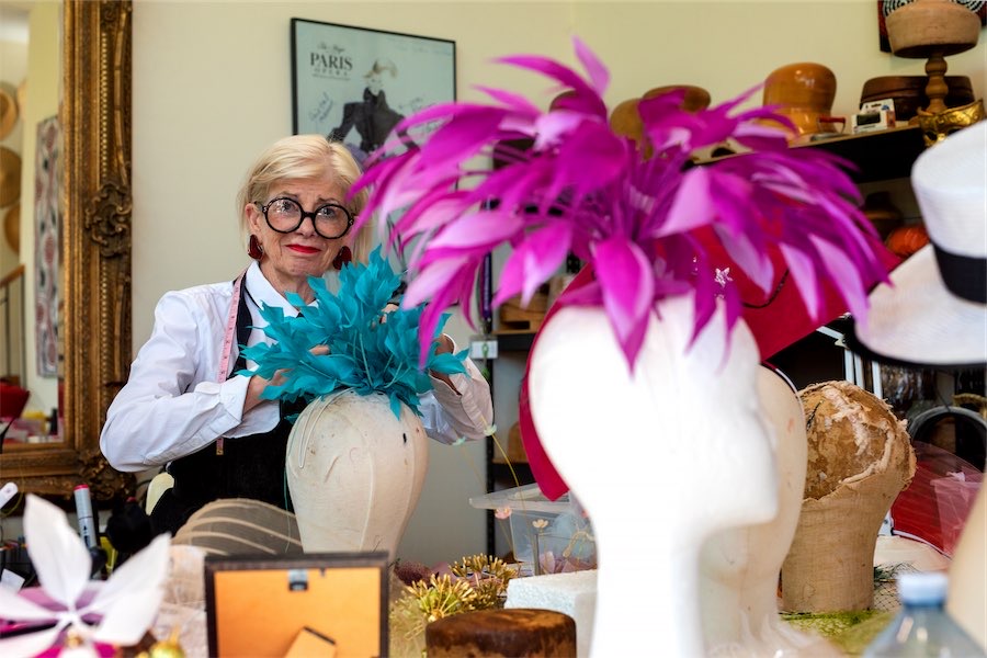 Getting ahead took more than a hat for Cynthia