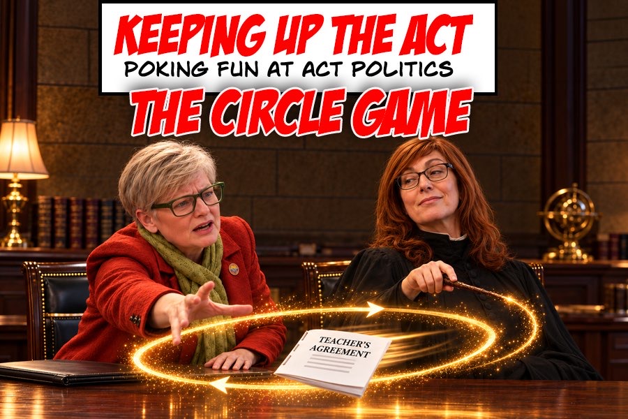 KEEPING UP THE ACT