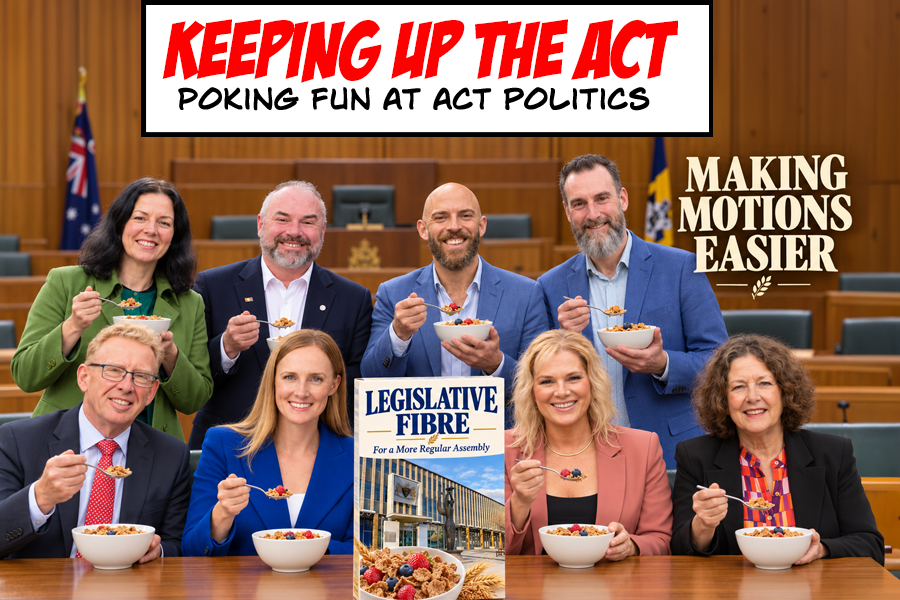The legislative fibre to keep going through the motions
