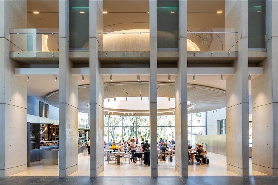 Dining in a very special space
