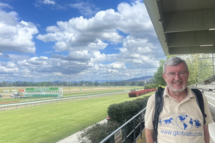 German racing fan ticks off Canberra track