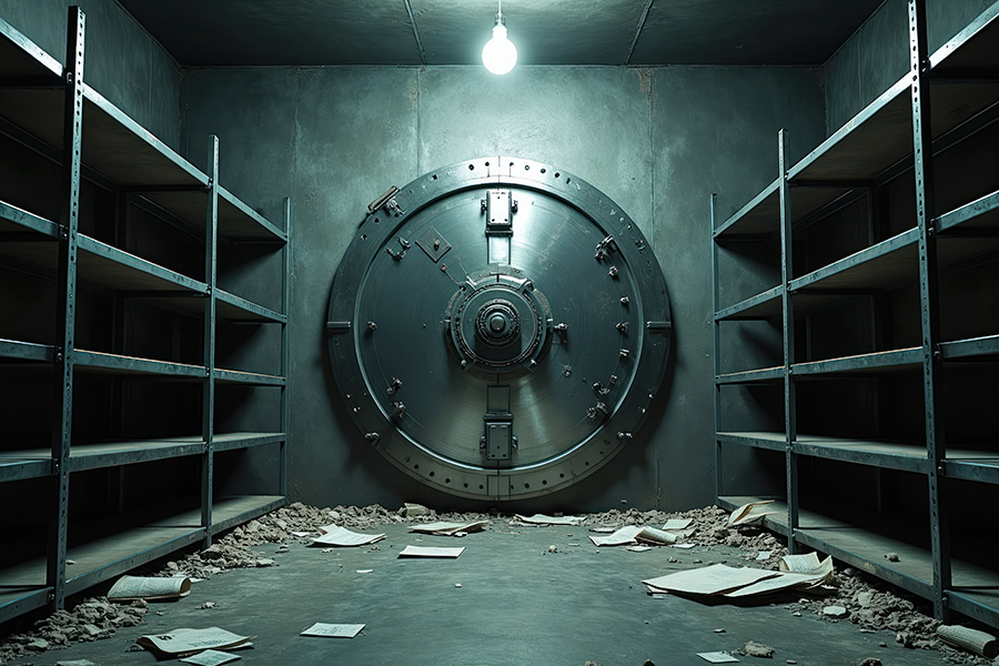 The bank vault is empty, but Labor's still spending